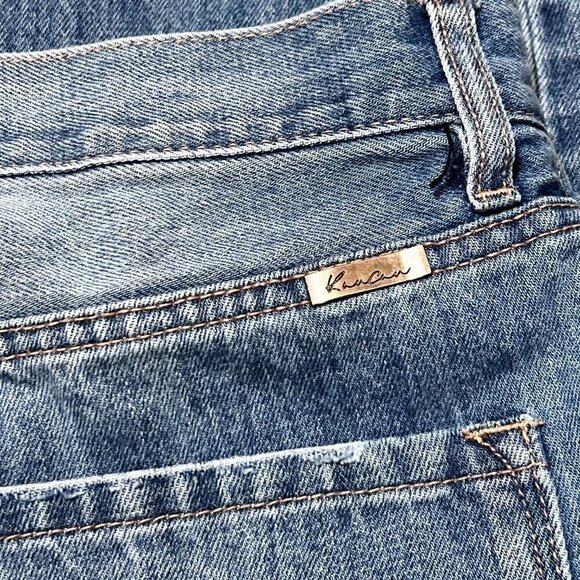 KanCan Women's Dixon Ultra High Rise 90's Boyfriend Jeans Medium Wash Size 15/31 - Picture 11 of 11